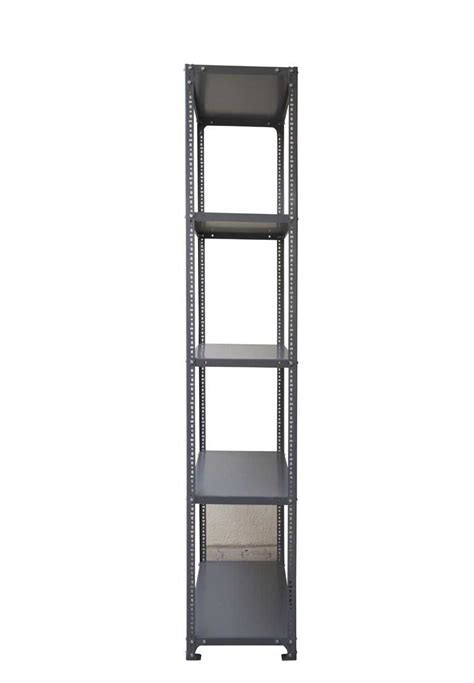 Stahl Slotted Angle Shelving Grey .